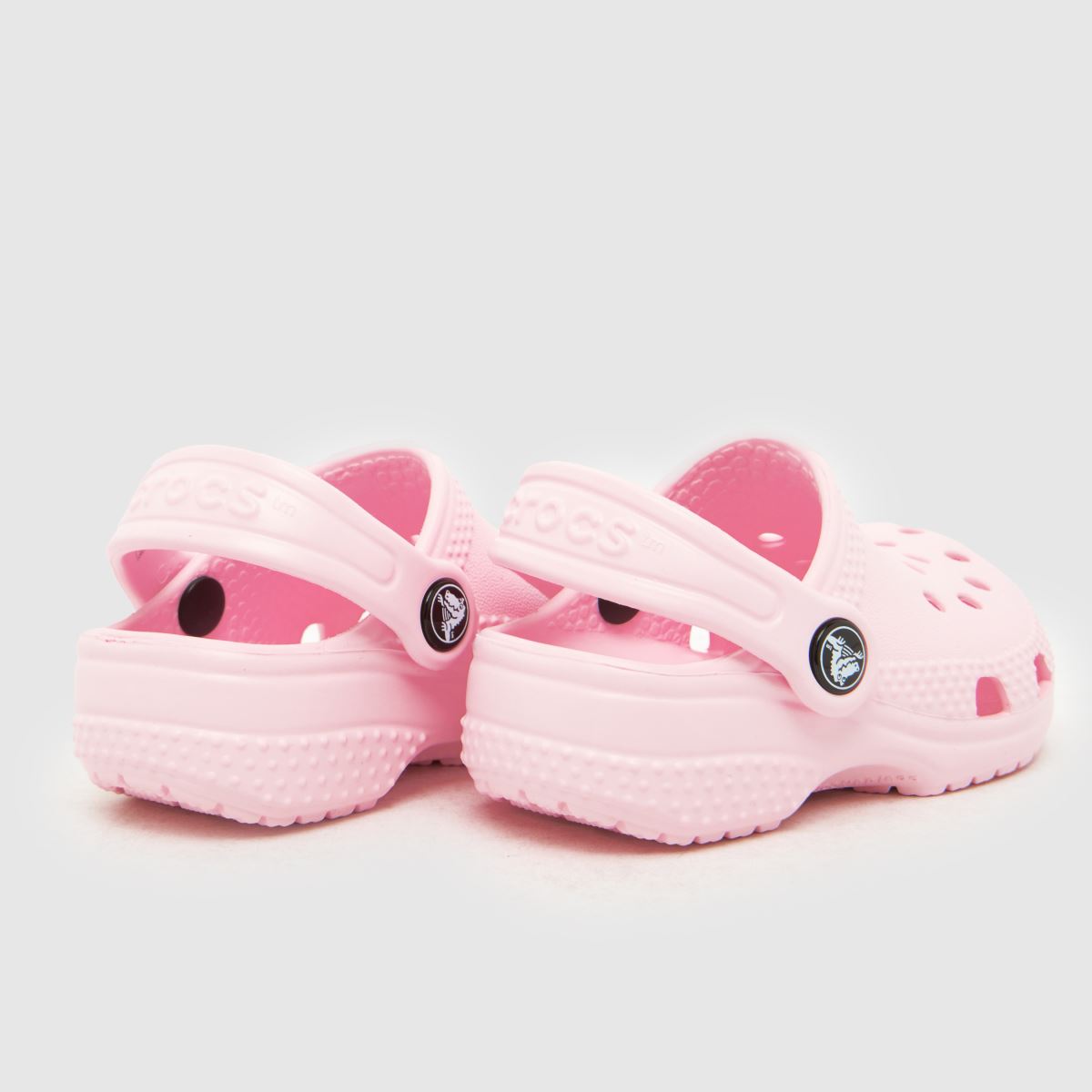 Crocs Littles Clog Crib Girls Baby in Pale Pink Crocs Littles Clog Crib 7