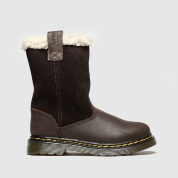 dr martens dark brown juney boots toddler dr martens dark brown juney boots toddler