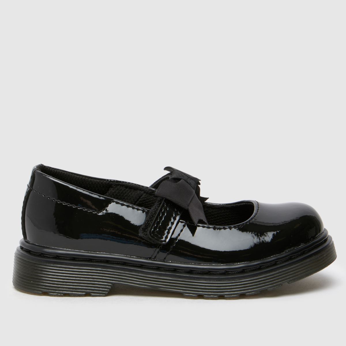 Dr. Martens Black Maccy II Girls Toddler Shoes