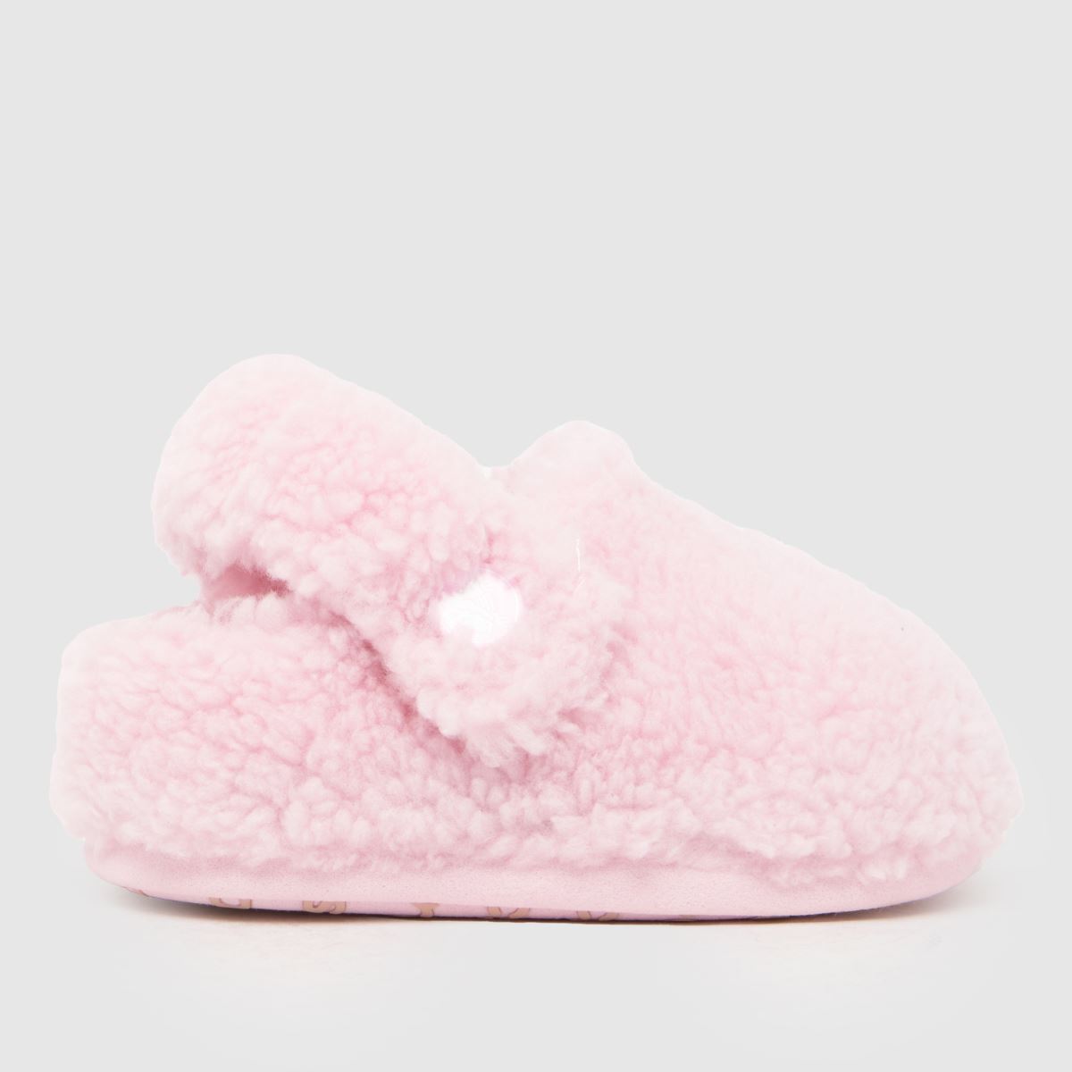 Crocs Pink Classic Cozzzy Girls Toddler Slippers