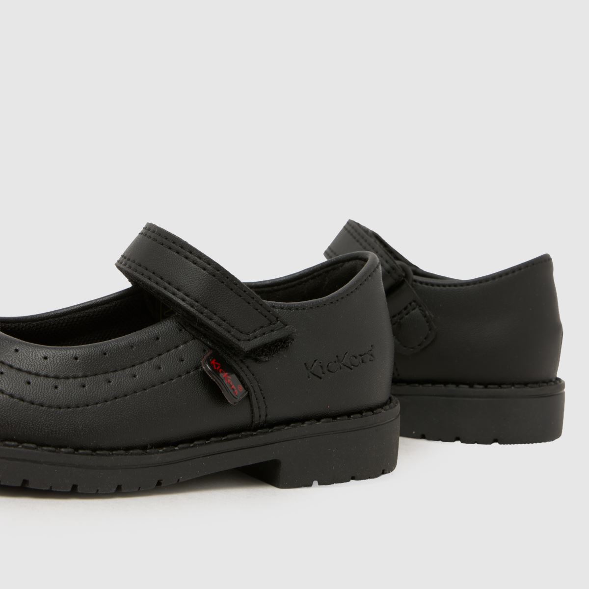 Kickers Kick Lachly Mary Jane Girls Toddler in Black Kickers Kick Lachly Mary Jane 7