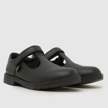 Kickers Lachly T-Bar Girls Toddler in Black Kickers Lachly T-Bar,2 of 4