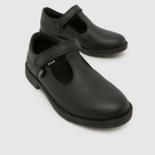 Kickers Lachly T-Bar Girls Toddler in Black Kickers Lachly T-Bar,3 of 4