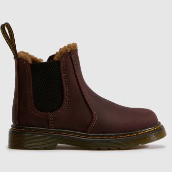 Dr Martens Brown 2976 Leonore Girls Toddler