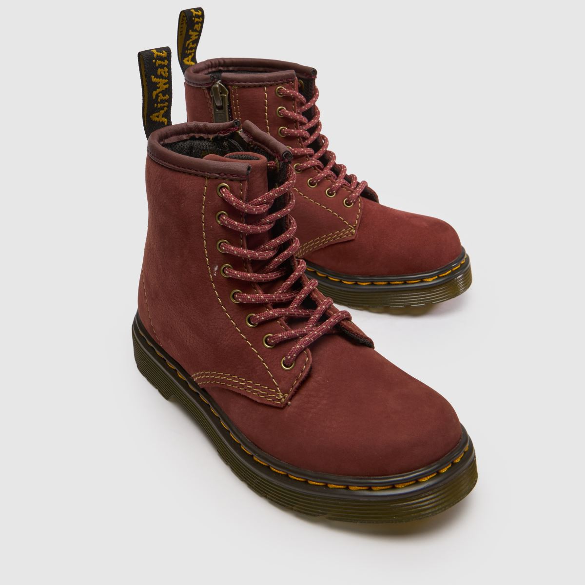 Dr Martens 1460 Girls Toddler in Burgundy Dr Martens 1460 4