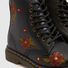 Dr Martens 1460 Girls Toddler in Black & Red Dr Martens 1460,3 of 4