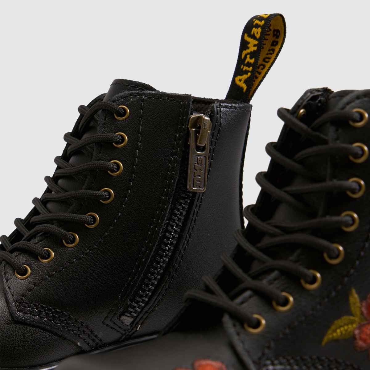 Dr Martens 1460 Girls Toddler in Black & Red Dr Martens 1460 7