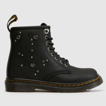 Dr Martens Black Multi 1460 Girls Toddler