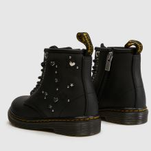 Dr Martens 1460 Girls Toddler in Black Multi Dr Martens 1460,4 of 4