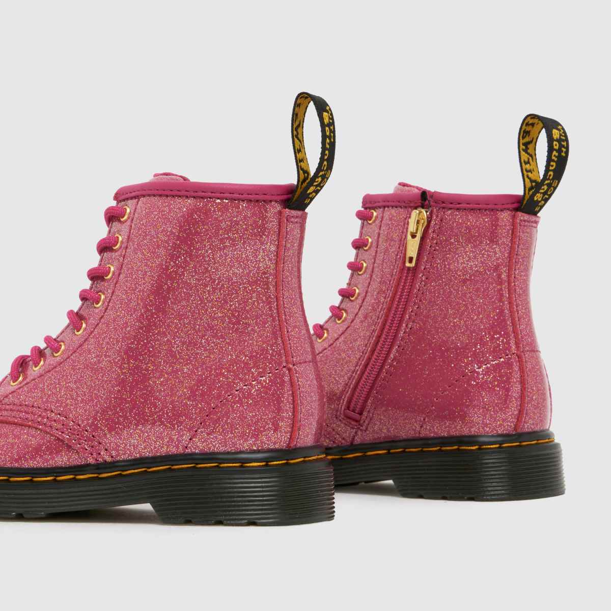 Dr Martens 1460 Nebula Glitter Girls Toddler in Pink Dr Martens 1460 Nebula Glitter 7