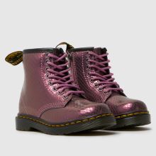 Dr Martens 1460 Girls Toddler in Purple Dr Martens 1460,2 of 4