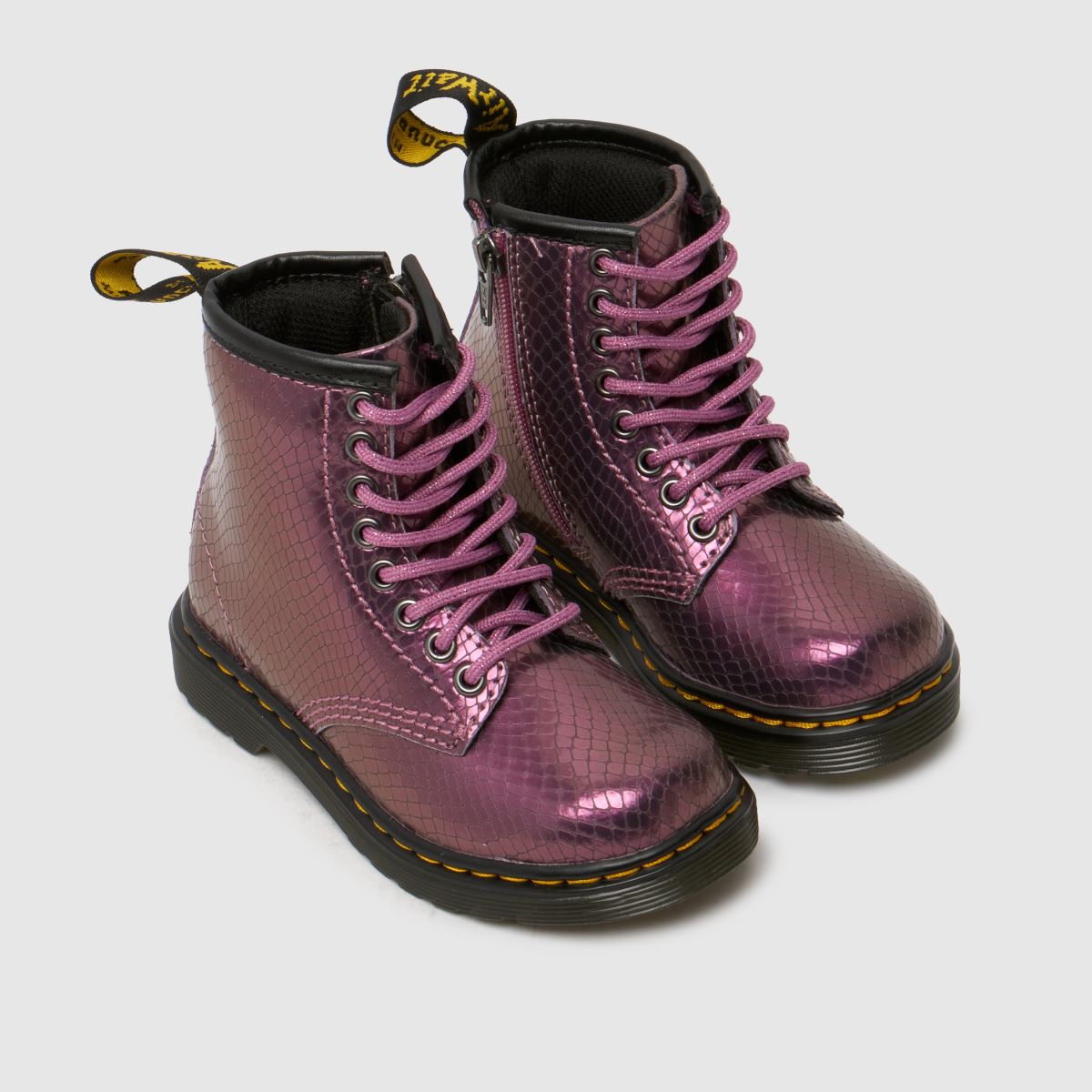 Dr Martens 1460 Girls Toddler in Purple Dr Martens 1460 4