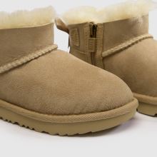 UGG Ultra Mini Bailey Bow Girls Toddler in Sand UGG Ultra Mini Bailey Bow,3 of 4