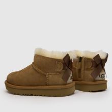 UGG Ultra Mini Bailey Bow Girls Toddler in Chestnut UGG Ultra Mini Bailey Bow,4 of 4
