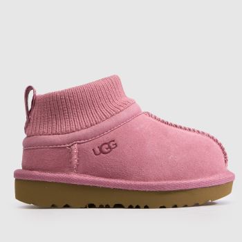 UGG Dusty Orchid Ultra Mini Stretch Cuff Girls Toddler