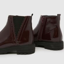 schuh Crystal Cheslea Girls Toddler in Burgundy schuh Crystal Cheslea,4 of 4