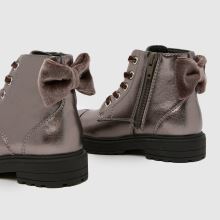 schuh Carla Classic Girls Toddler in Pewter schuh Carla Classic,4 of 4