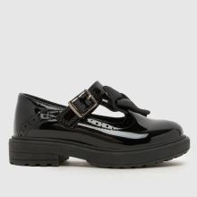 Kinder schuh Schwarz Loz Patent Bow T-bar Boots schuh Loz Patent Bow T-bar,1 von 4