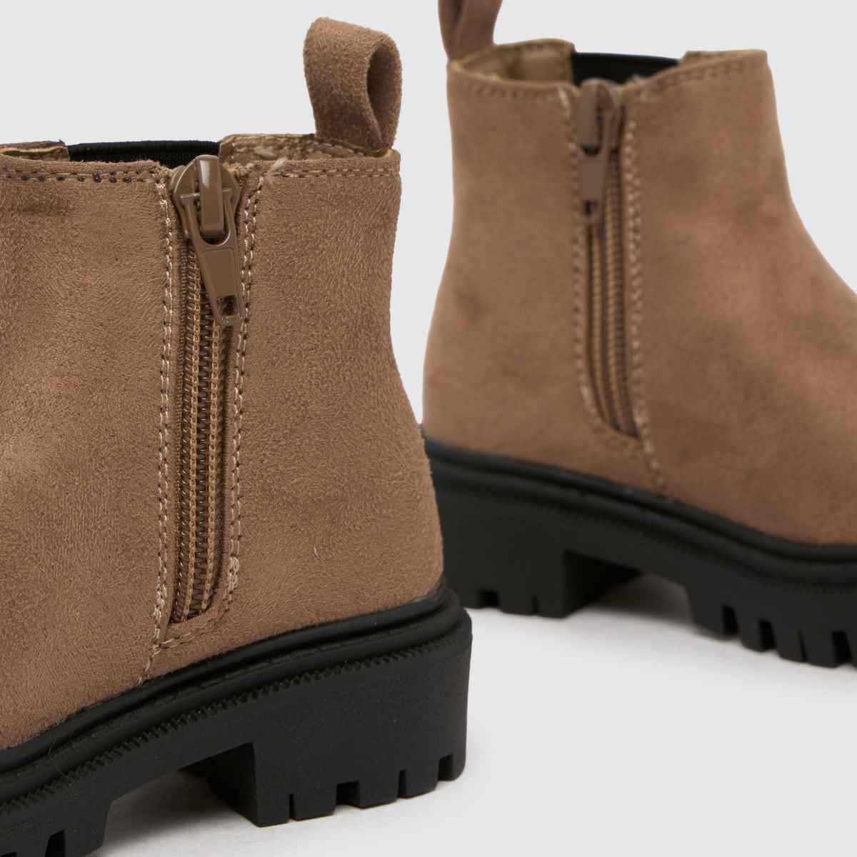 schuh Click Chunky Chelsea Girls Toddler in Taupe schuh Click Chunky Chelsea 7