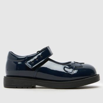schuh Navy Lemonade Heart Mary Jane Girls Toddler