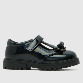 schuh Black Lilyana T-Bar Girls Toddler