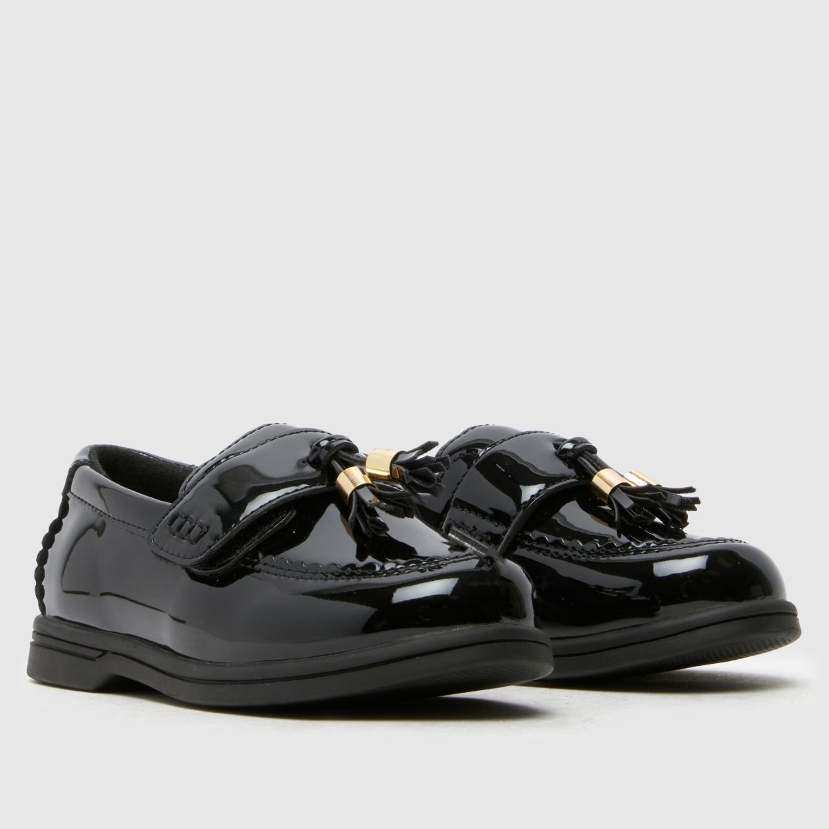 schuh Lavon Loafer Girls Toddler in Black schuh Lavon Loafer 1