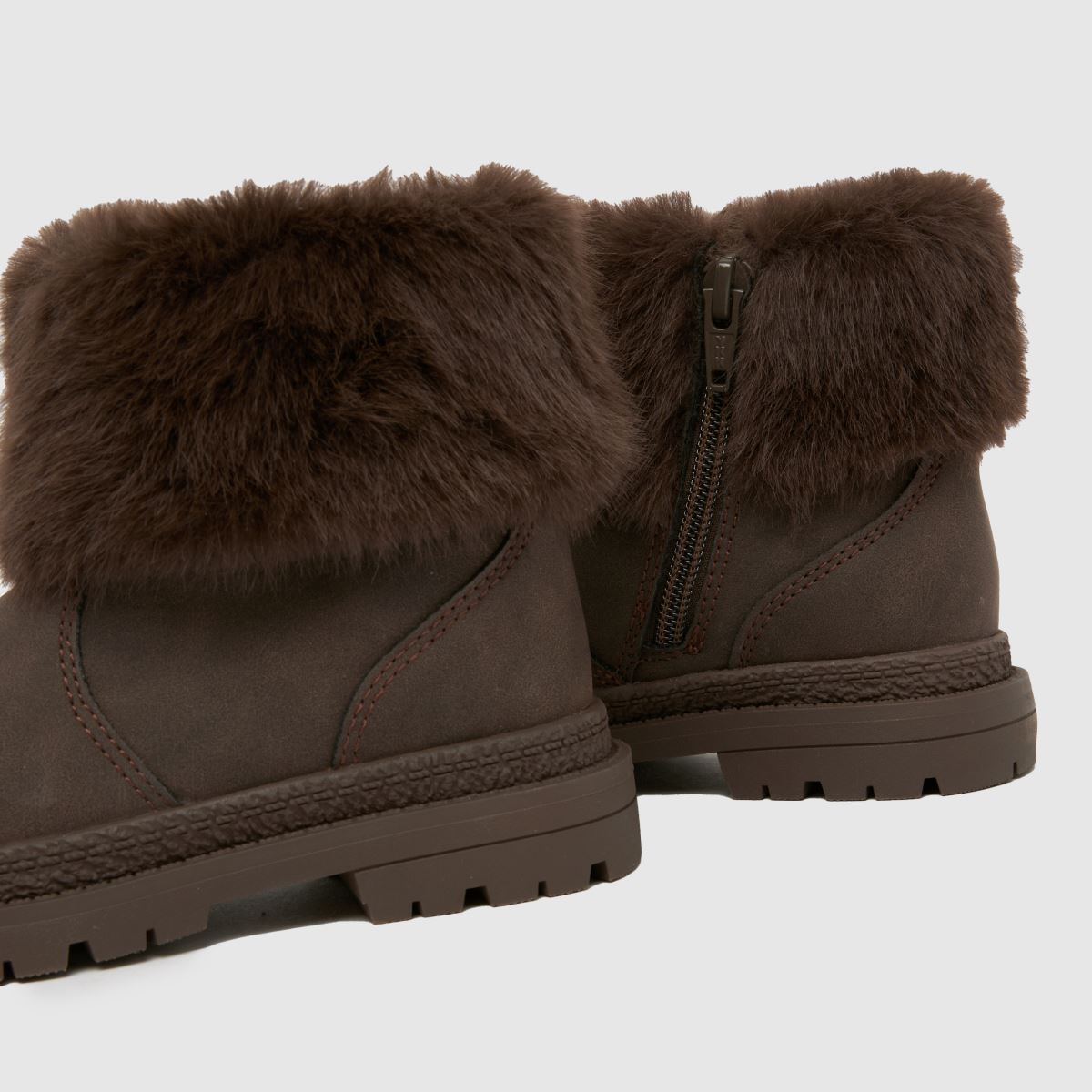 schuh Cranberry Fur Cuff Girls Toddler in Brown schuh Cranberry Fur Cuff 7