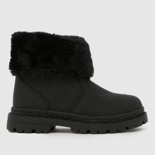 schuh Cranberry Fur Cuff Girls Toddler in Black schuh Cranberry Fur Cuff,1 of 4