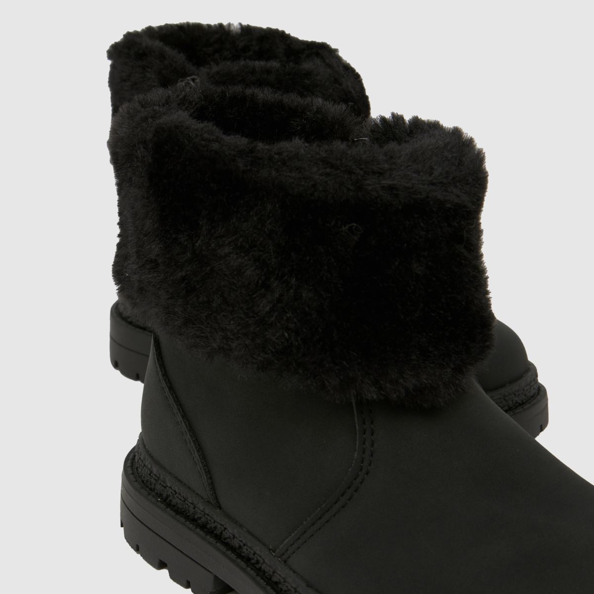 schuh Cranberry Fur Cuff Girls Toddler in Black schuh Cranberry Fur Cuff 4