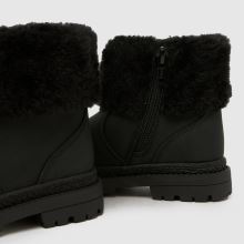 schuh Cranberry Fur Cuff Girls Toddler in Black schuh Cranberry Fur Cuff,4 of 4