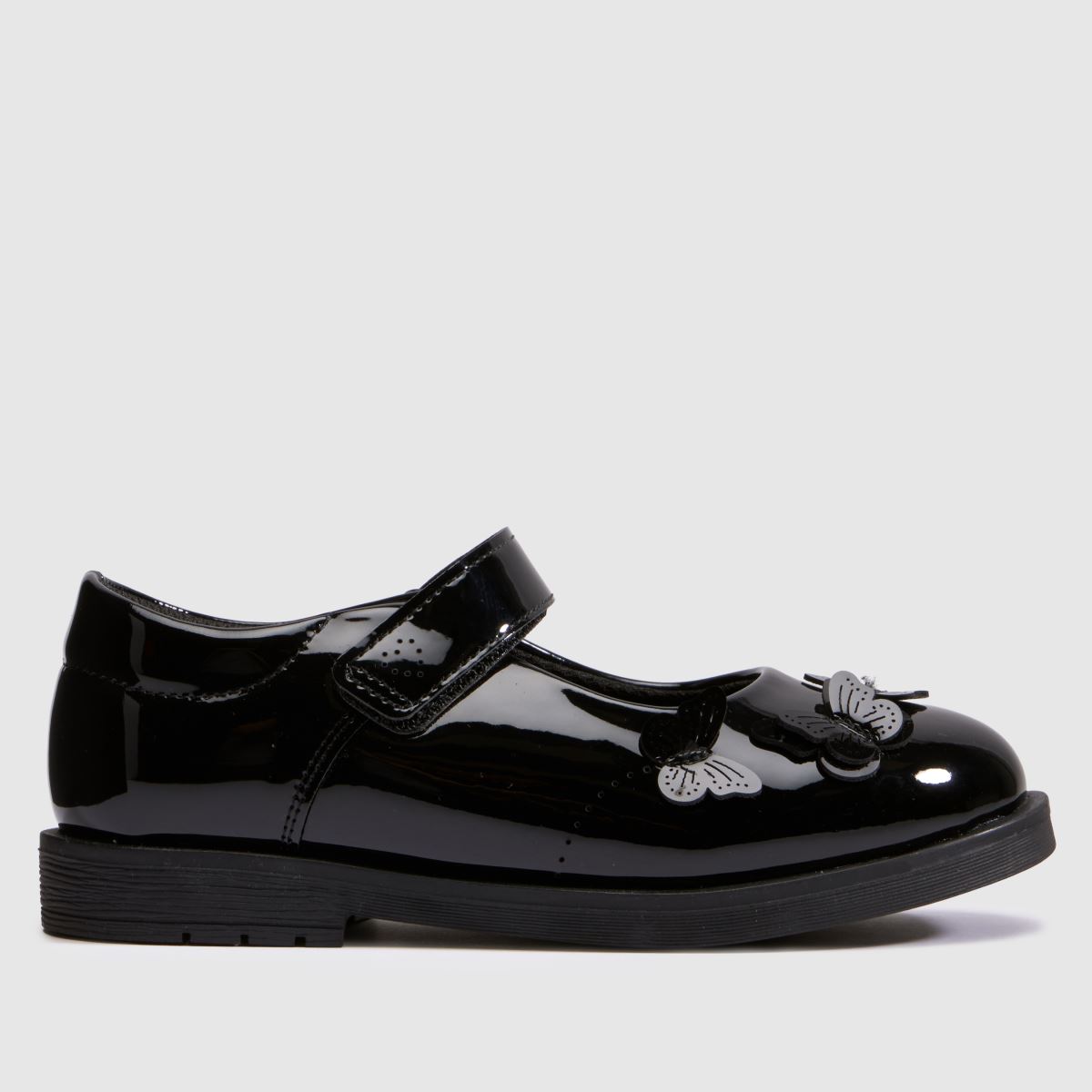 schuh Lacey Mary Jane Girls Toddler in Black schuh Lacey Mary Jane