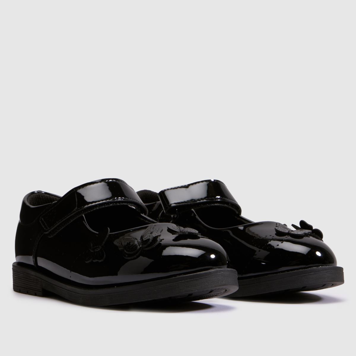 schuh Lacey Mary Jane Girls Toddler in Black schuh Lacey Mary Jane 1