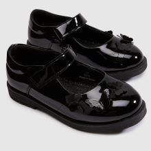 schuh Lacey Mary Jane Girls Toddler in Black schuh Lacey Mary Jane,3 of 4