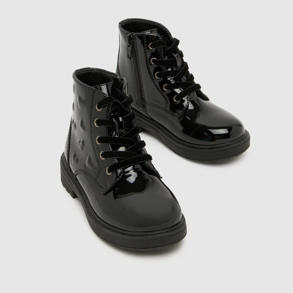 schuh Cuddle Heart Girls Toddler in Black schuh Cuddle Heart 4