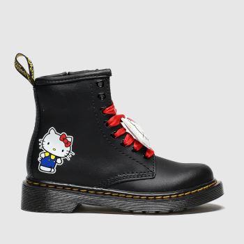 Dr Martens black & white 1460 hello kitty boots junior Dr Martens black & white 1460 hello kitty boots junior