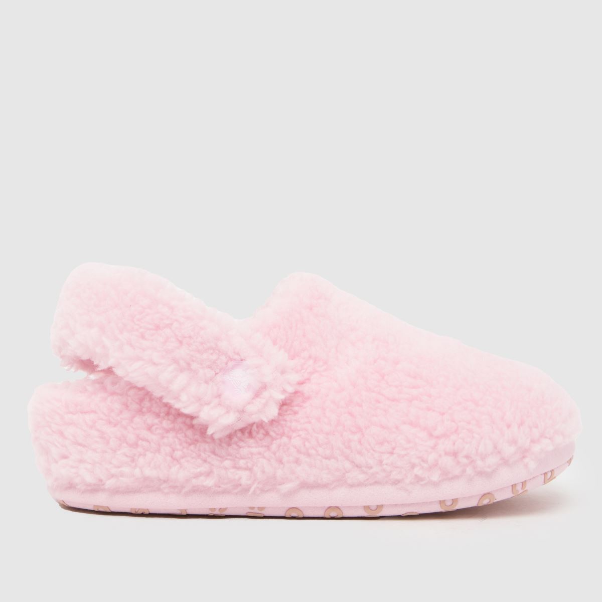 Crocs Pink Classic Cozzzy Girls Junior Slippers