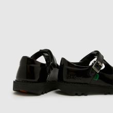 Kickers Kick T-Bar Girls Junior in Black Kickers Kick T-Bar,4 of 4