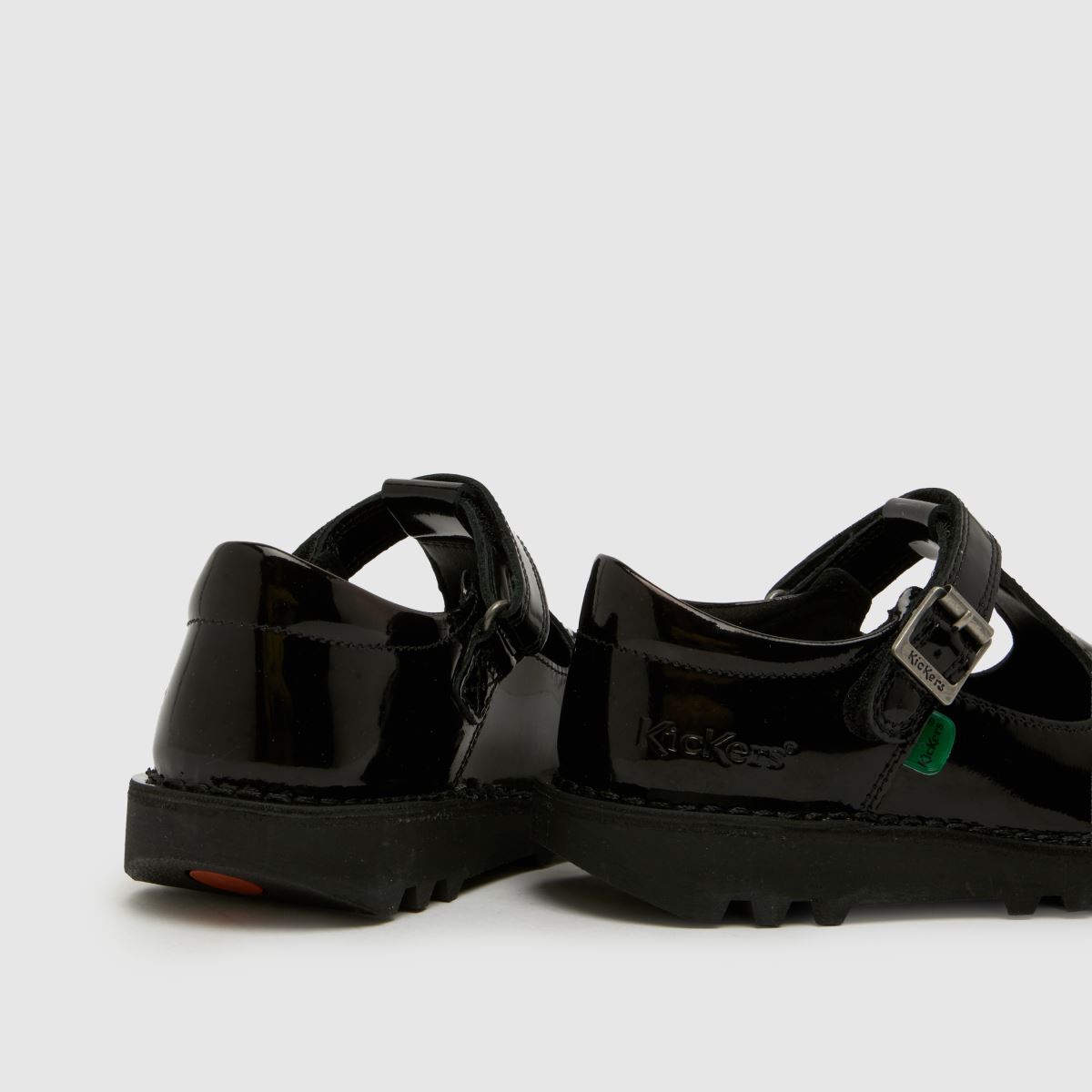 Kickers Kick T-Bar Girls Junior in Black Kickers Kick T-Bar 7