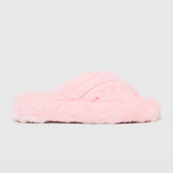 schuh pale pink honest slippers junior schuh pale pink honest slippers junior