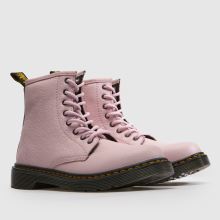 Dr Martens 1460 Girls Junior in Pale Pink Dr Martens 1460,2 of 4