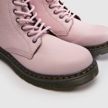 Dr Martens 1460 Girls Junior in Pale Pink Dr Martens 1460,3 of 4