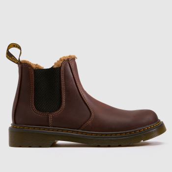 Dr Martens Brown 2976 Leonore Girls Junior