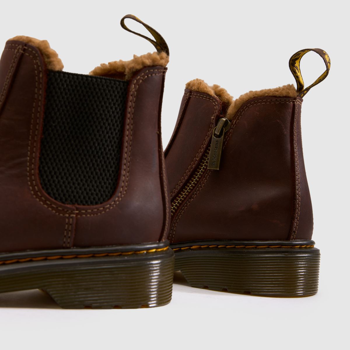 Dr Martens 2976 Leonore Girls Junior in Brown Dr Martens 2976 Leonore 7