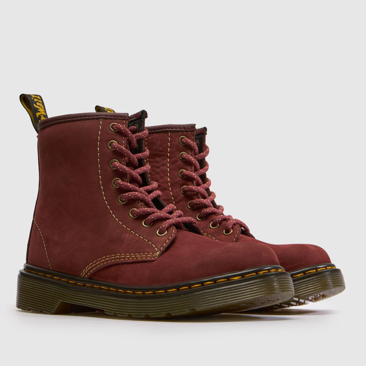 Dr Martens 1460 Girls Junior in Burgundy Dr Martens 1460 1