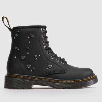 Dr Martens Black Multi 1460 Girls Junior