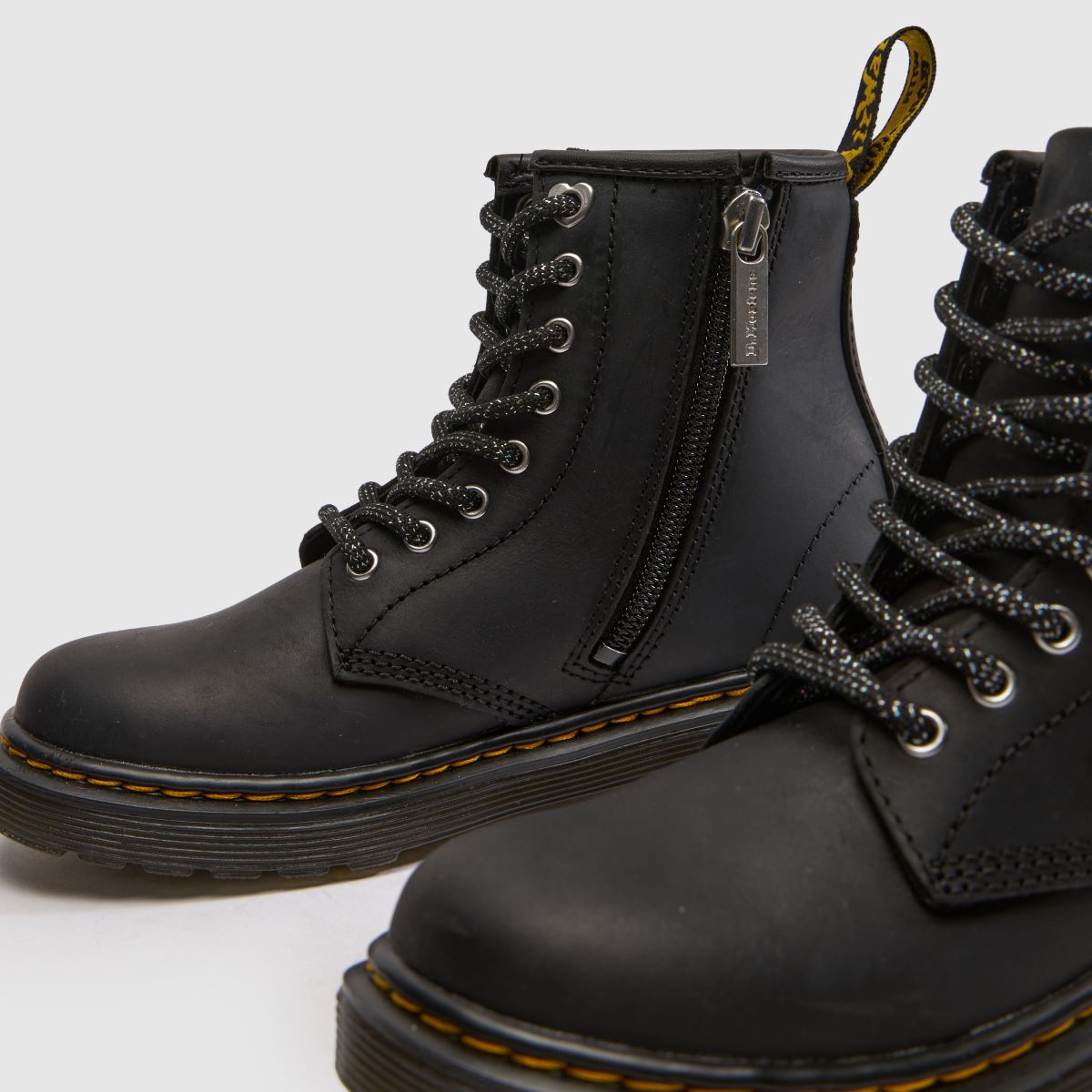 Dr Martens 1460 Girls Junior in Black Multi Dr Martens 1460 7