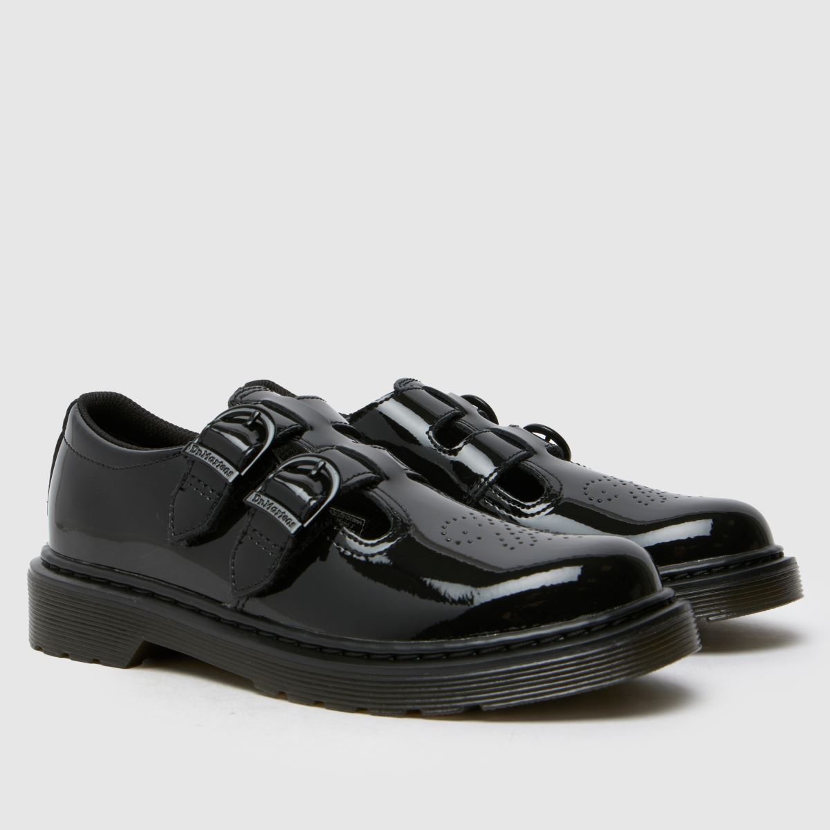 Dr Martens 8065 Girls Junior in Black Dr Martens 8065 1