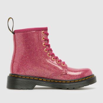 Dr Martens Pink 1460 Nebula Glitter Girls Junior
