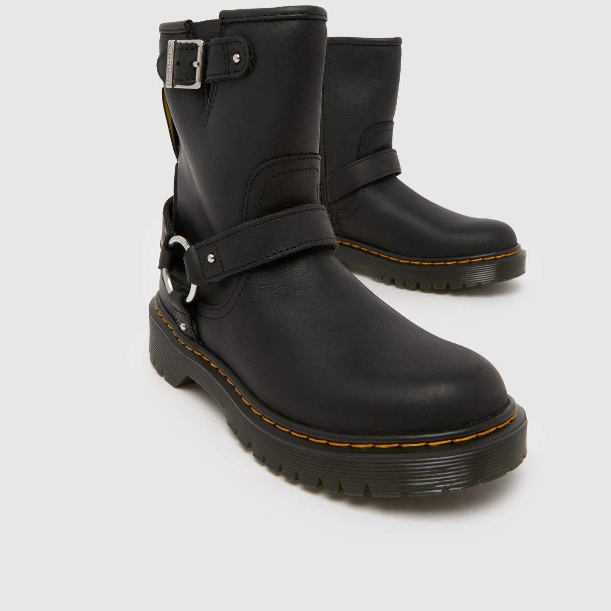 Dr Martens Genaya Girls Junior in Black Dr Martens Genaya 4