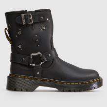 Dr Martens Genaya Girls Junior in Black Multi Dr Martens Genaya,1 of 4